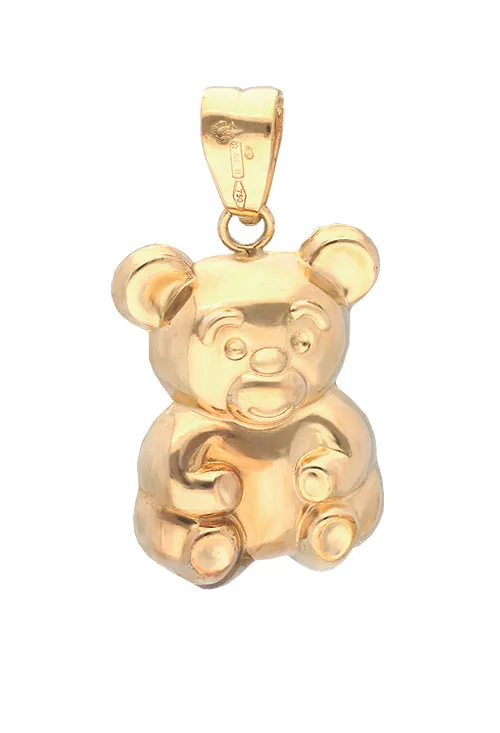 Colgante en oro forma oso 003_0533CG