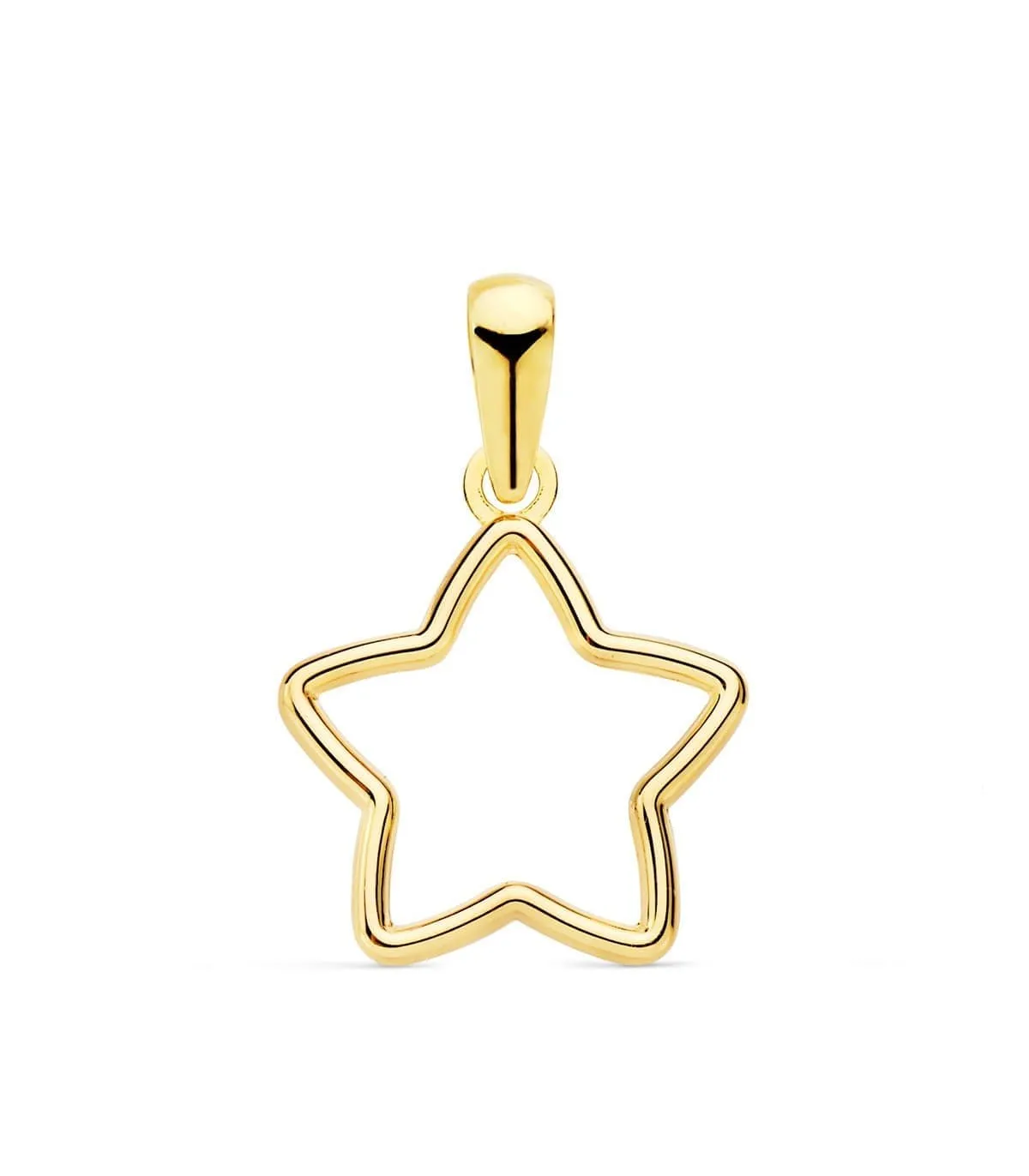 Colgante Suli Oro Amarillo 18k Estrella