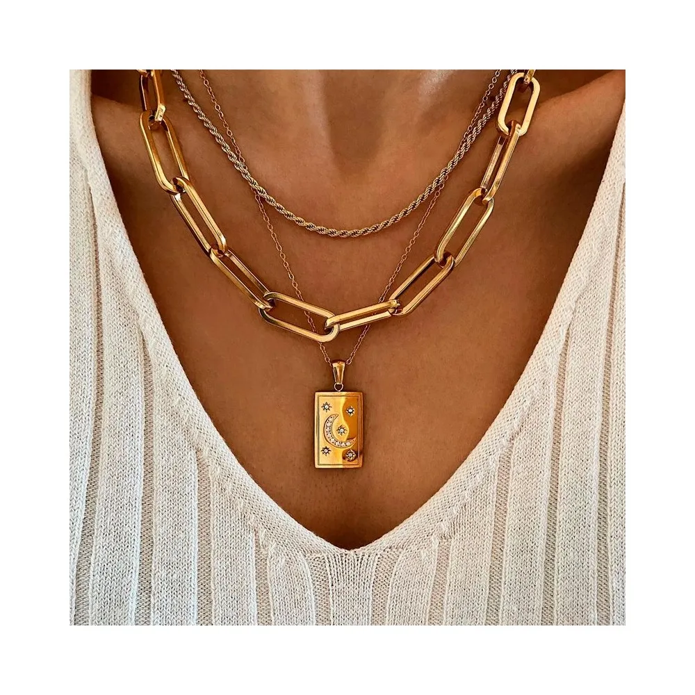 Collar Chain Oro