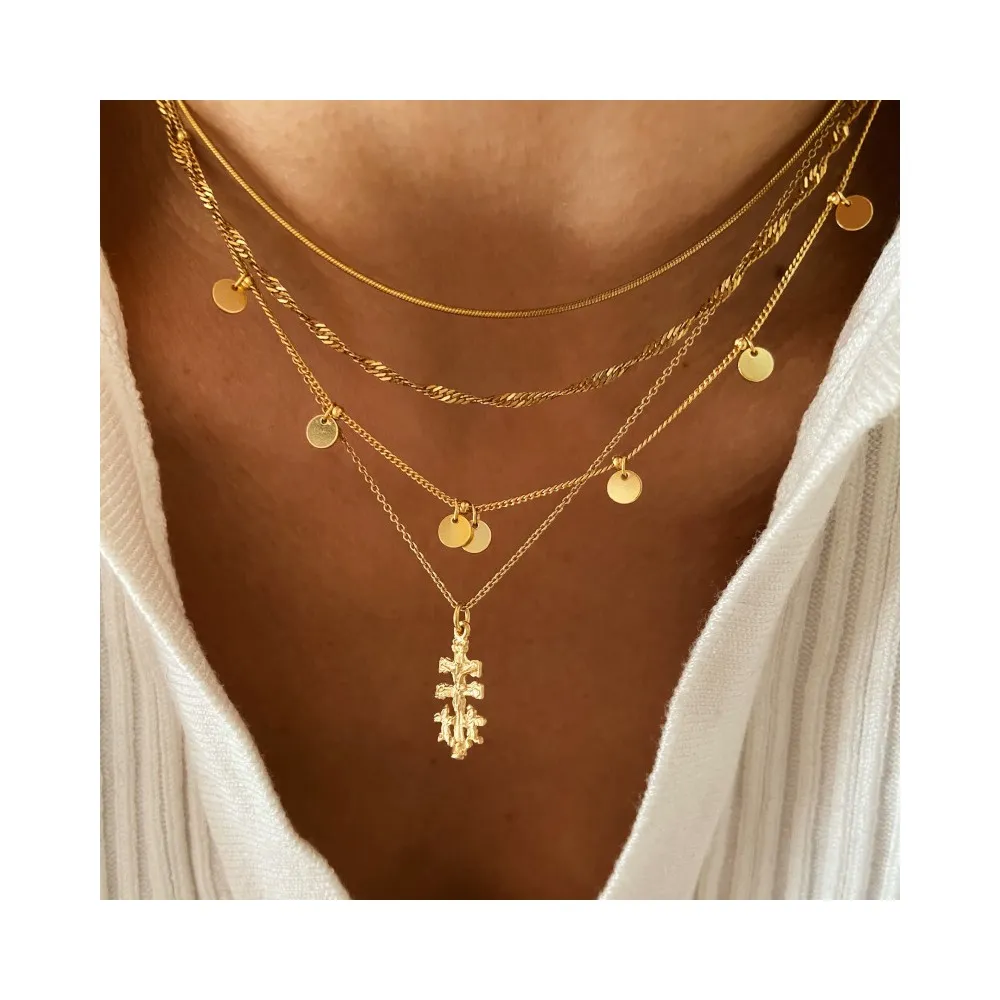 Collar Ella Oro (Varias Medidas)