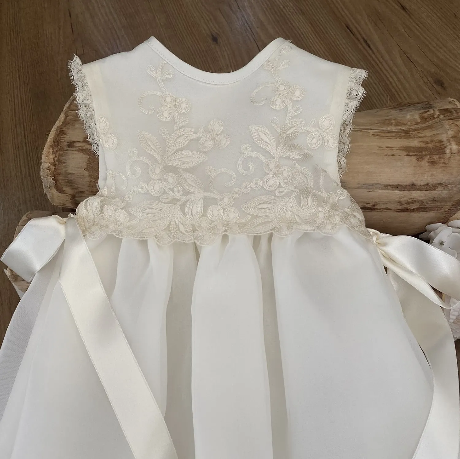 Conjunto unisex para Bautismo. Talla unica