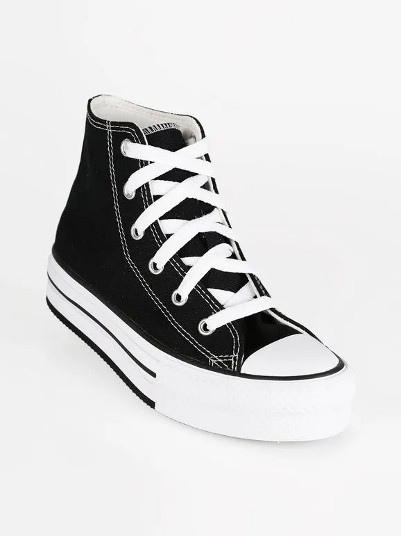 Converse Chuck Taylor  Zapatillas altas con plataforma para niña