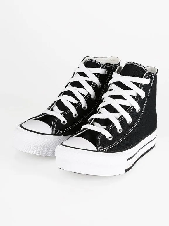 Converse Chuck Taylor  Zapatillas altas con plataforma para niña