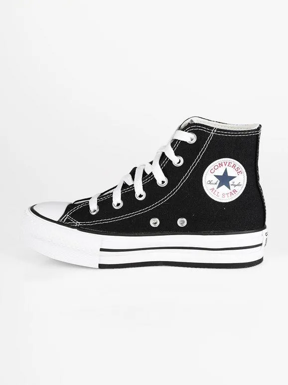 Converse Chuck Taylor  Zapatillas altas con plataforma para niña