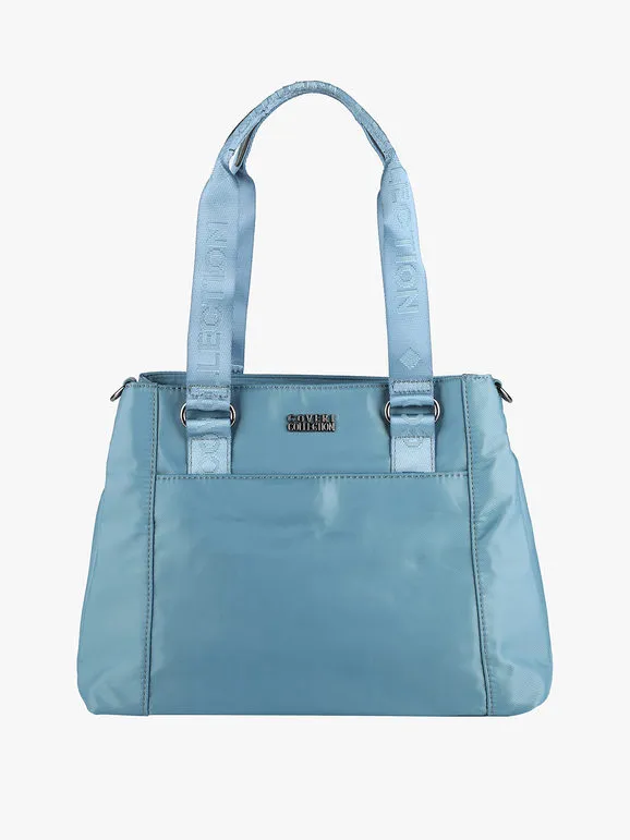 Coveri Collection Bolso de mujer de nailon con doble asa.