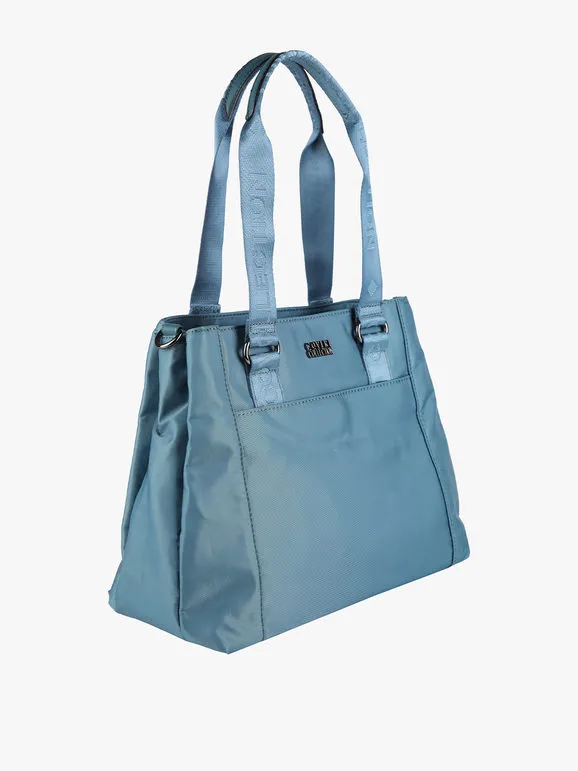 Coveri Collection Bolso de mujer de nailon con doble asa.