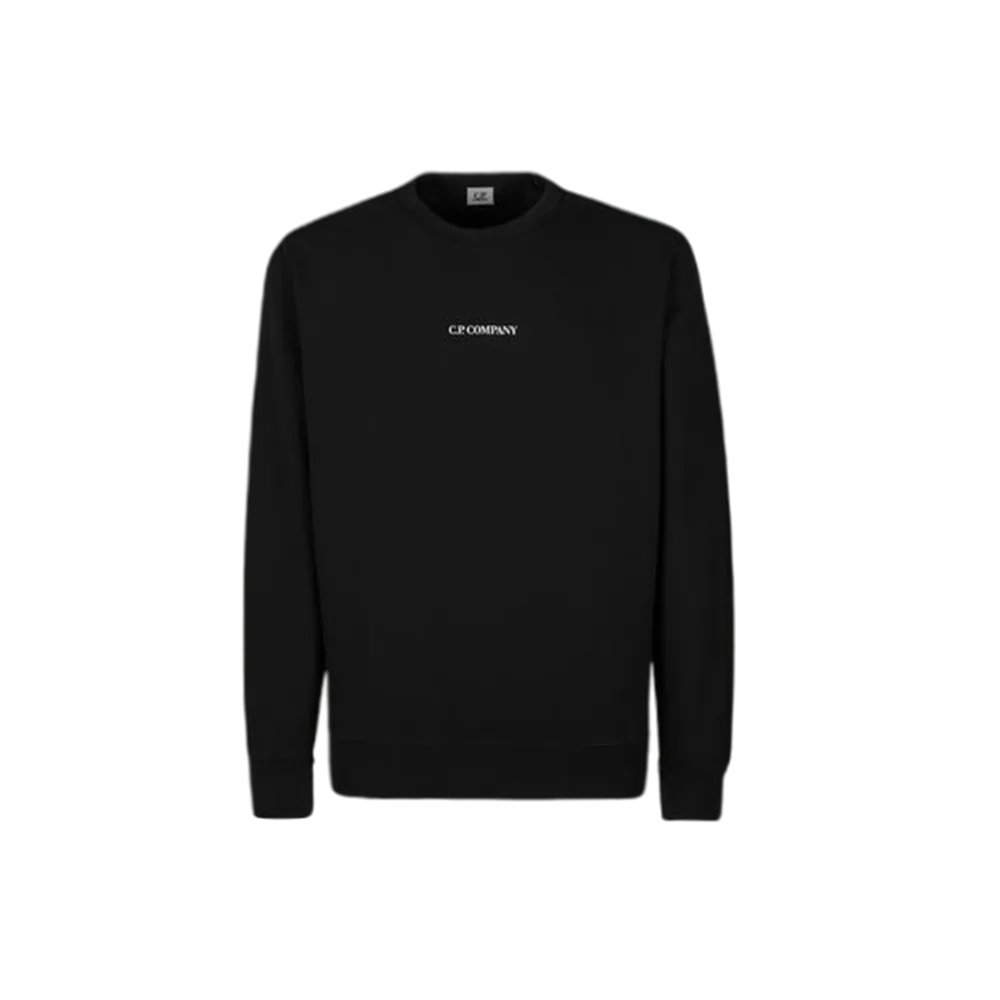 C.P. COMPANY SWEATSHIRTS CREW NECK BLACK MEN 14CMSS132A002256G999