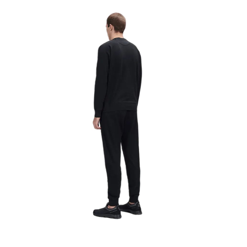 C.P. COMPANY SWEATSHIRTS CREW NECK BLACK MEN 14CMSS132A002256G999