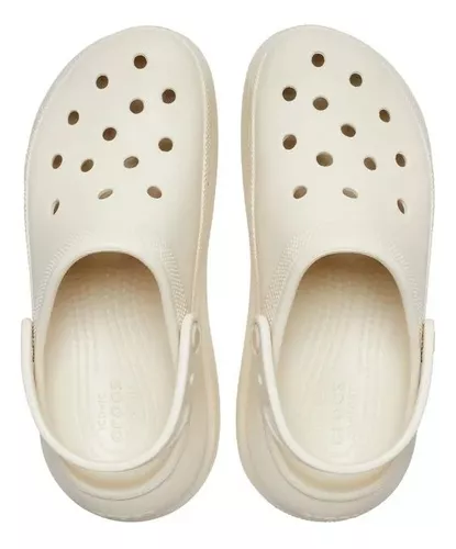Crocs Originales Classic Crush Clog Beige Ahora 6 Empo2000