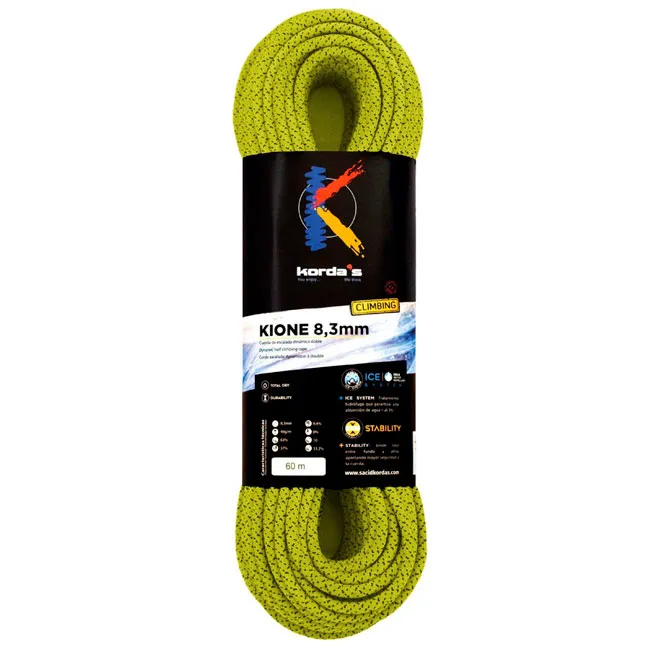 Cuerda korda's Kione 8.3 Ice x 60m