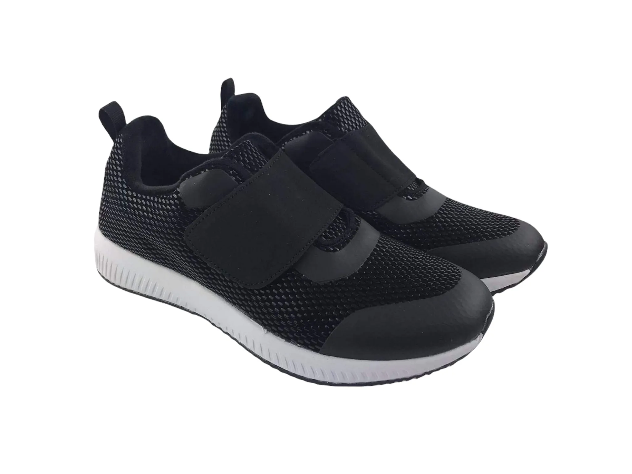 Cutillas | Sneakers mujer negros velcro Tana