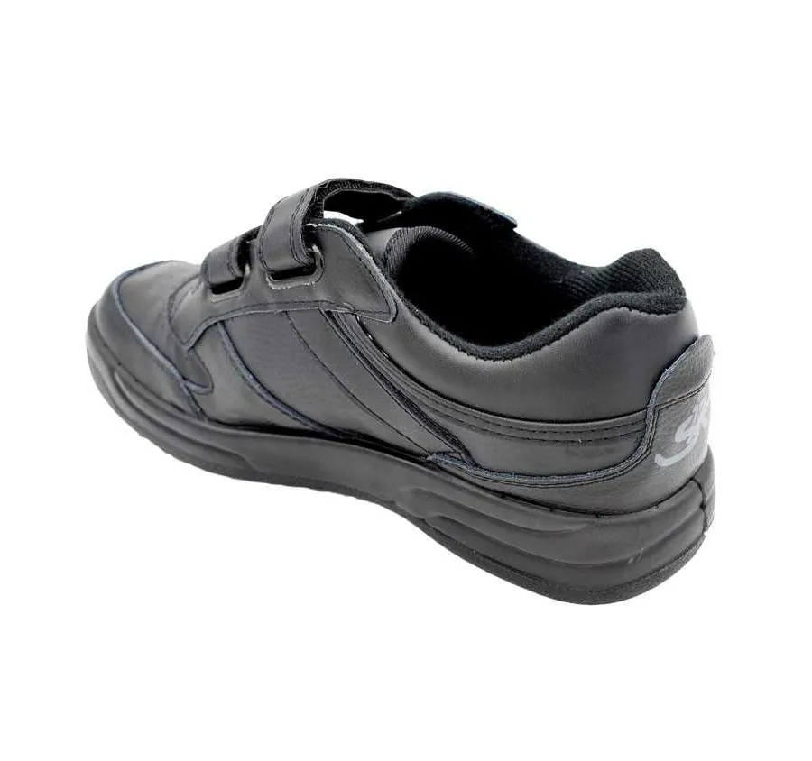DEPORTIVA CLÁSICA PARA HOMBRE DOBLE VELCRO MUY CÓMODA NEGRA