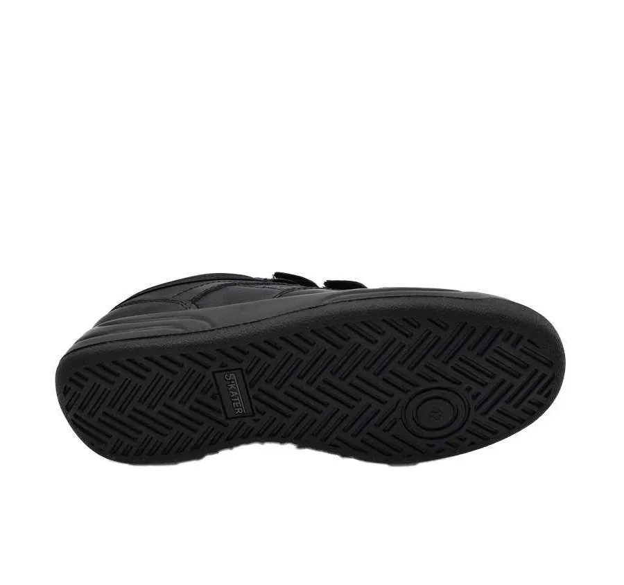 DEPORTIVA CLÁSICA PARA HOMBRE DOBLE VELCRO MUY CÓMODA NEGRA