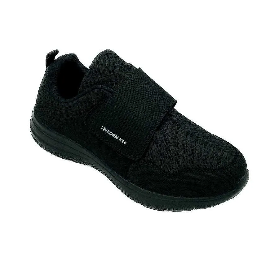 DEPORTIVO SWEDEN Kle VELCRO LABORE 312391 CÓMODA Y MUY LIGERA TEXTIL NEGRO PLANTILLA MEMORY SPONGE 27856