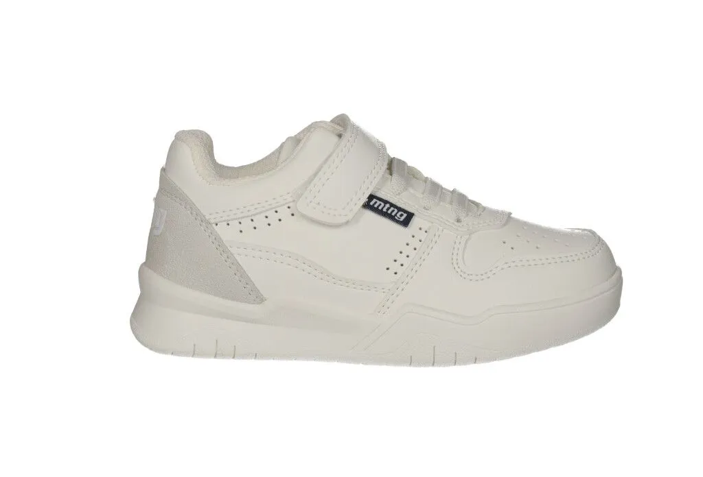 Deportivo Velcro/cordon Blanco Pala Picada