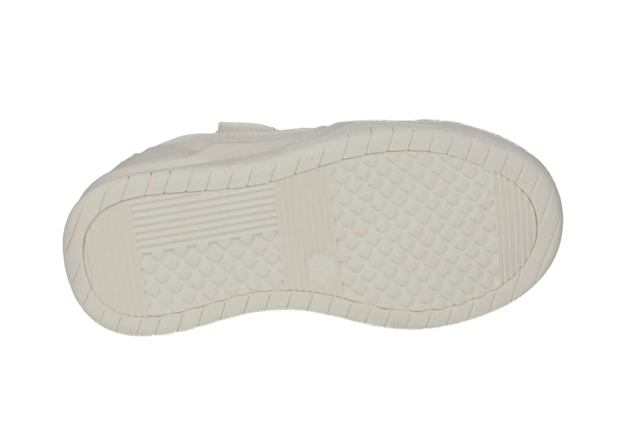 Deportivo Velcro/cordon Blanco Pala Picada