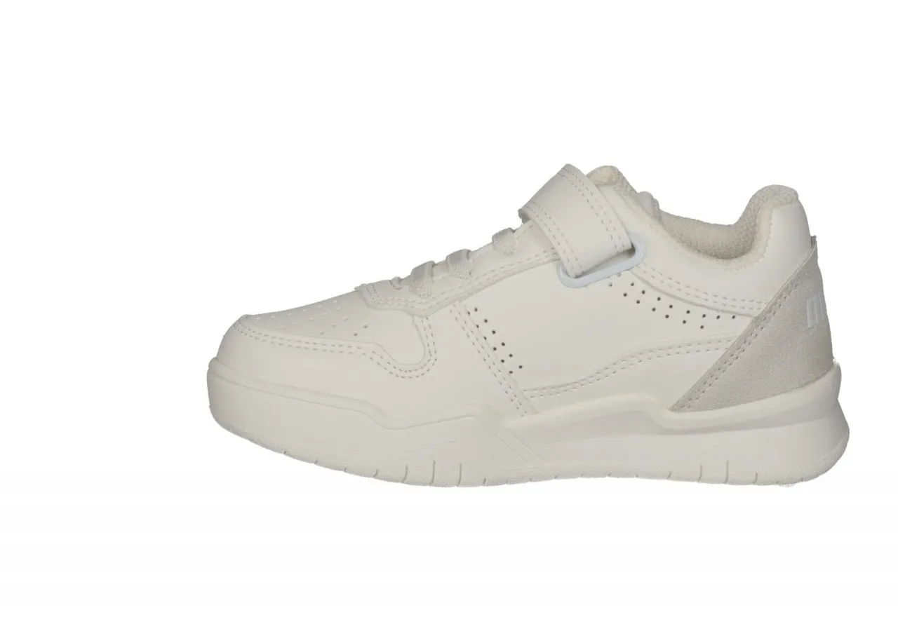 Deportivo Velcro/cordon Blanco Pala Picada
