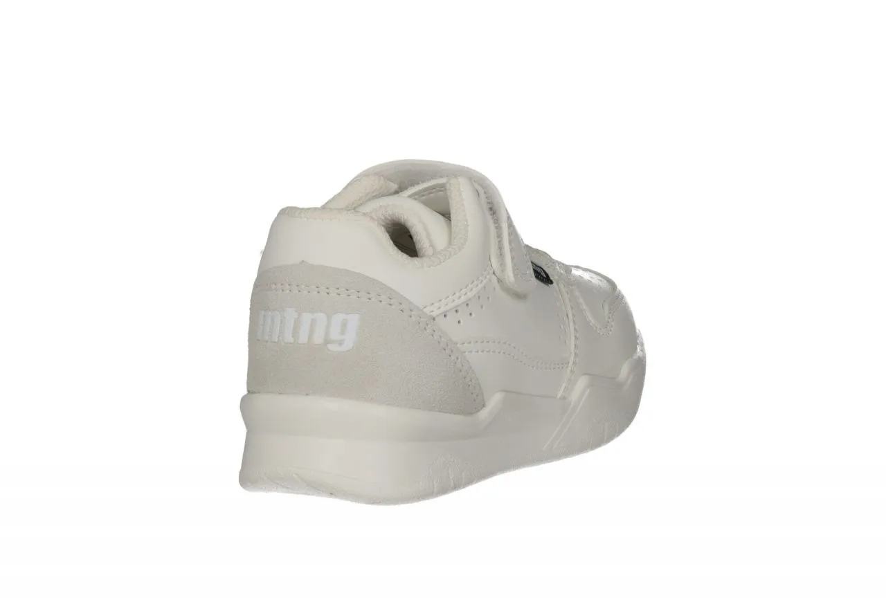 Deportivo Velcro/cordon Blanco Pala Picada