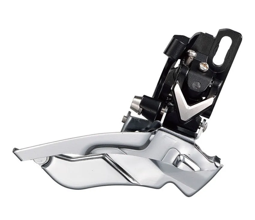DESVIADOR CENTRAL MICROSHIFT MTB FDM853B 3X10 34.9/31.8 DOBLE TIRON PARA 42/32/24D