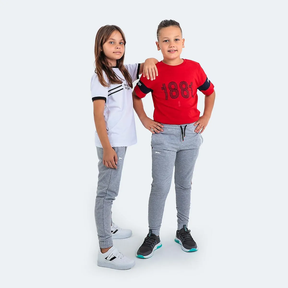 DETLEV Unisex Kids Sweatpants Set