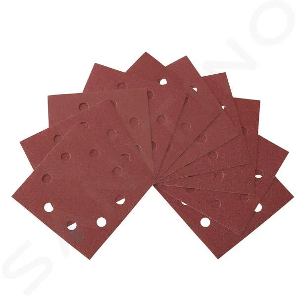 DEWALT ACCESORIOS  PAPEL DE LIJA P180, 115X115 MM, 10 UDS DT3024
