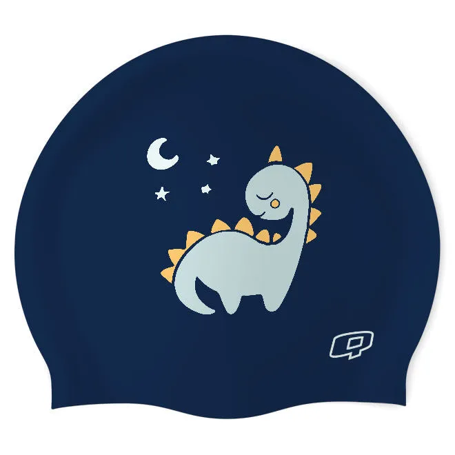 DINO  SILICONE SWIMMING CAP