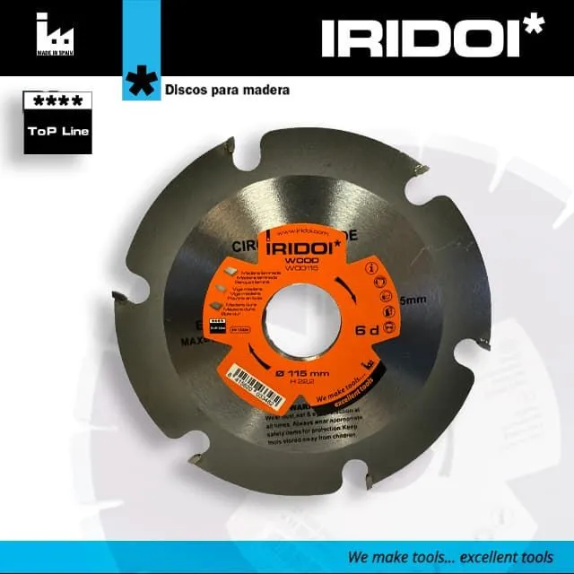 Disco IRIDOI Wood 6d 115