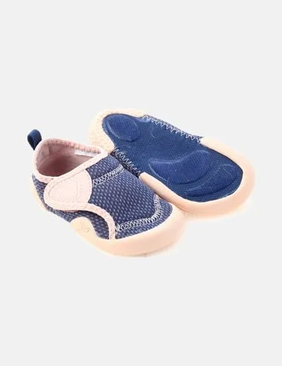 Domyos Escarpín bicolor velcro
