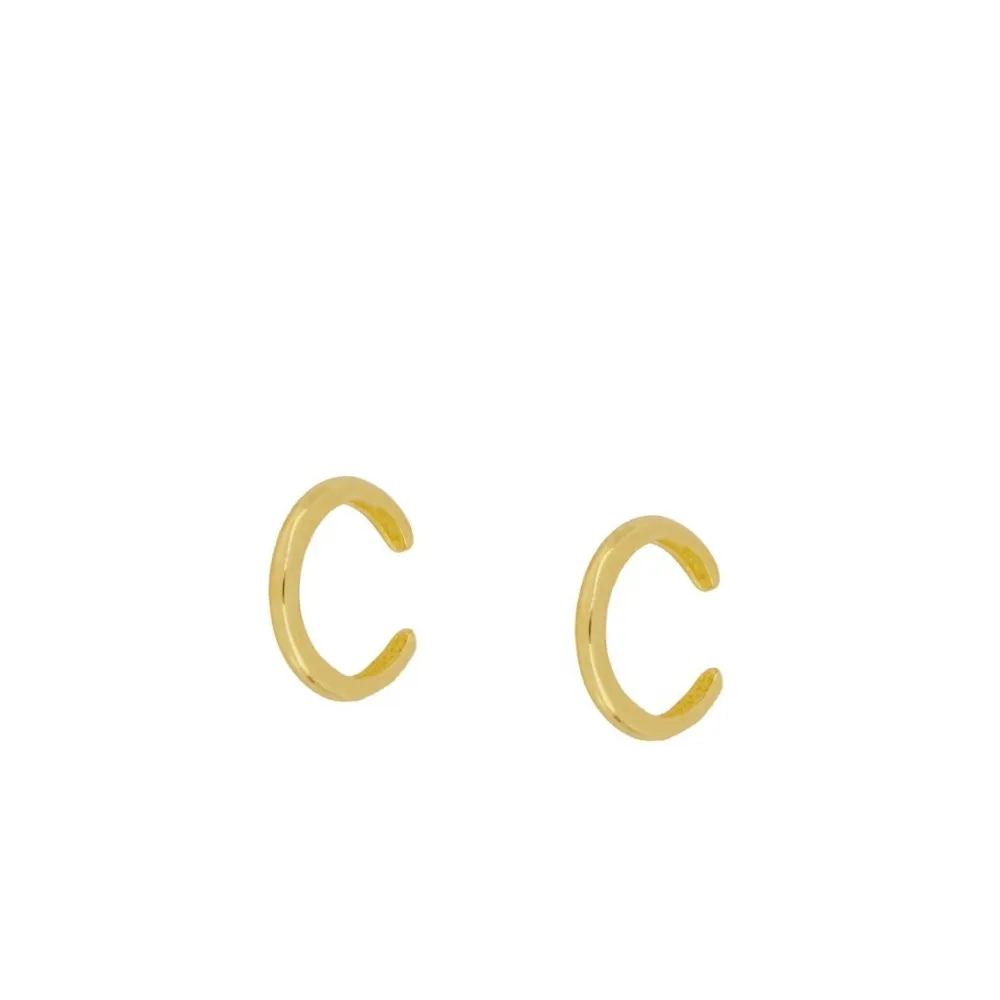 Ear Cuff Liso Oro