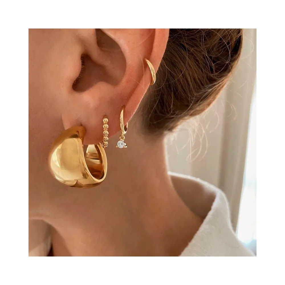 Ear Cuff Liso Oro