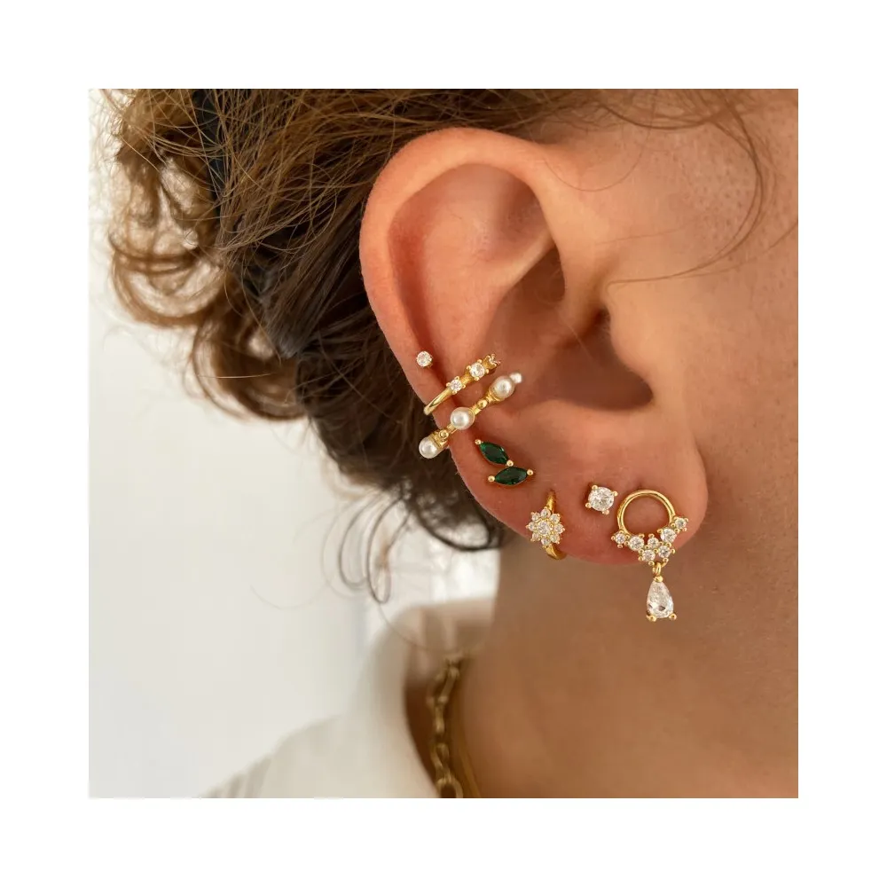 Ear Cuff Perlas
