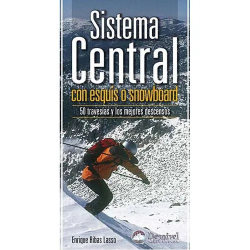 ed. desnivel Sistema central con esquís y snowboard