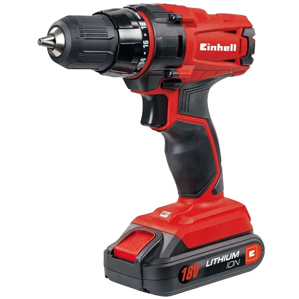 EINHELL  TCCD 182 LI  TALADRO Y ATORNILLADOR CON 1 BATERíA, LIION, 18 V, 1.5 AH, 38 NM