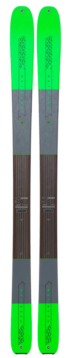 Esquís k2 Wayback 89