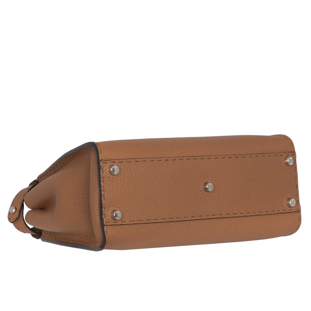 Fendi Bolso Peekaboo Regular Toffee