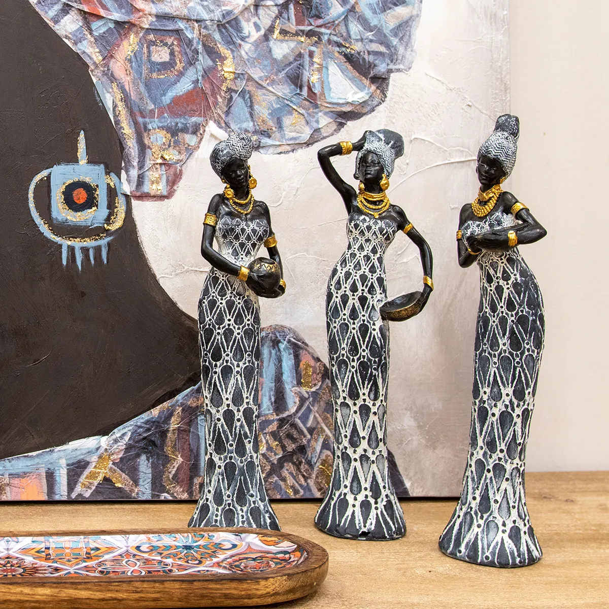 Figura Mujer Africana