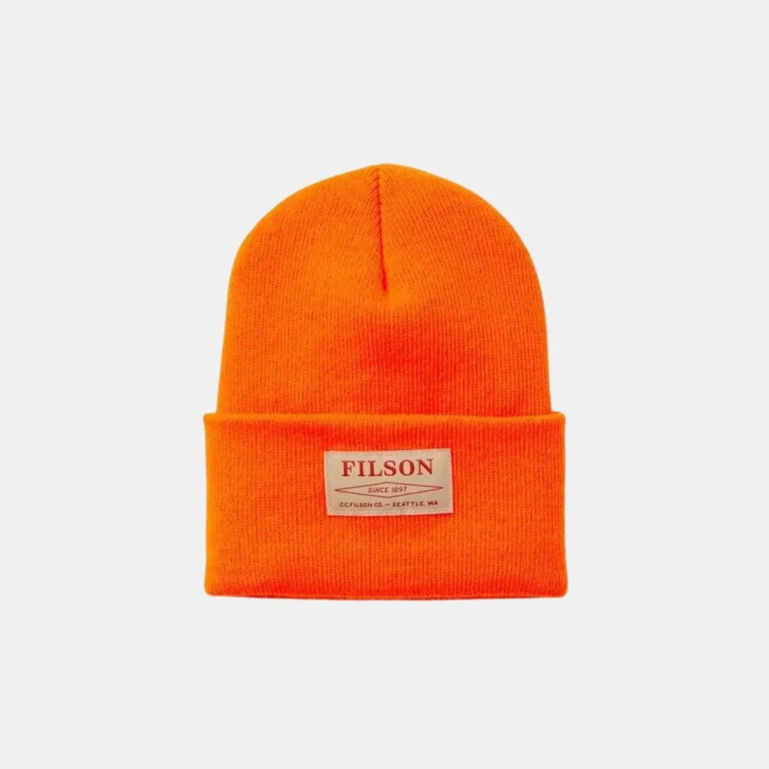 Filson Ballard Watch Cap Blaze