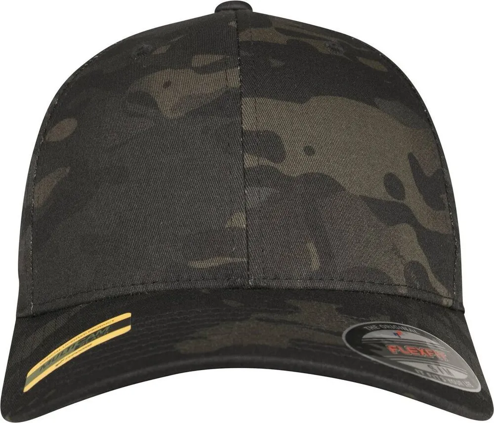 FLEXFIT 6277MC  CAMOUFLAGE CAP  BLACK MULTICAM®