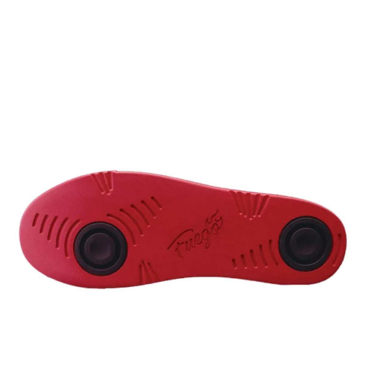 FUEGO HIGHTOP DANCE SNEAKERS EN ROJO