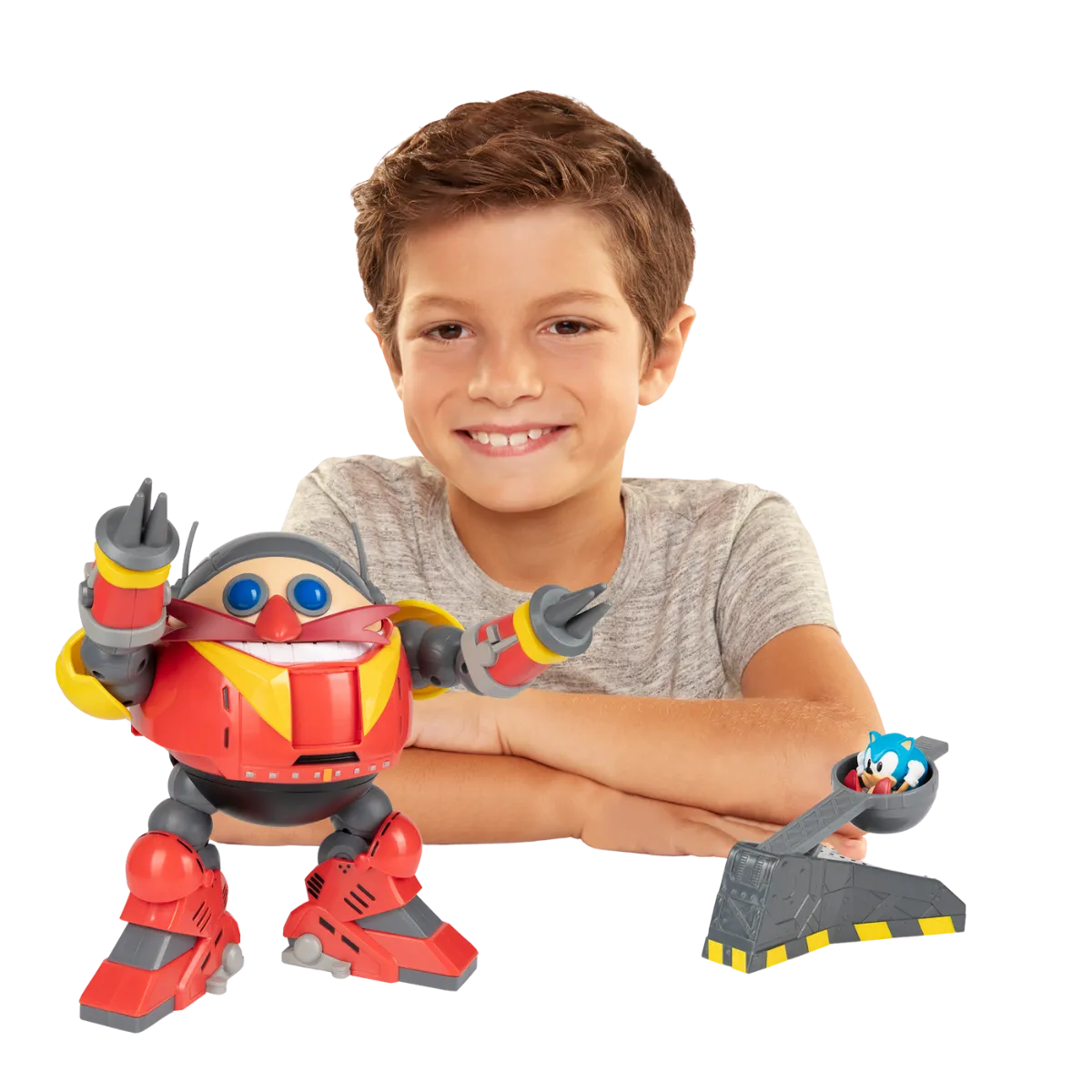 Giant EggMan Robot Battle Set