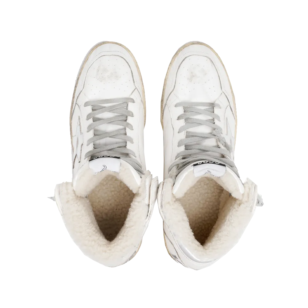 Golden Goose Sky Star Nappa Upper Serigraph White Men GMF00230.F002194.80185