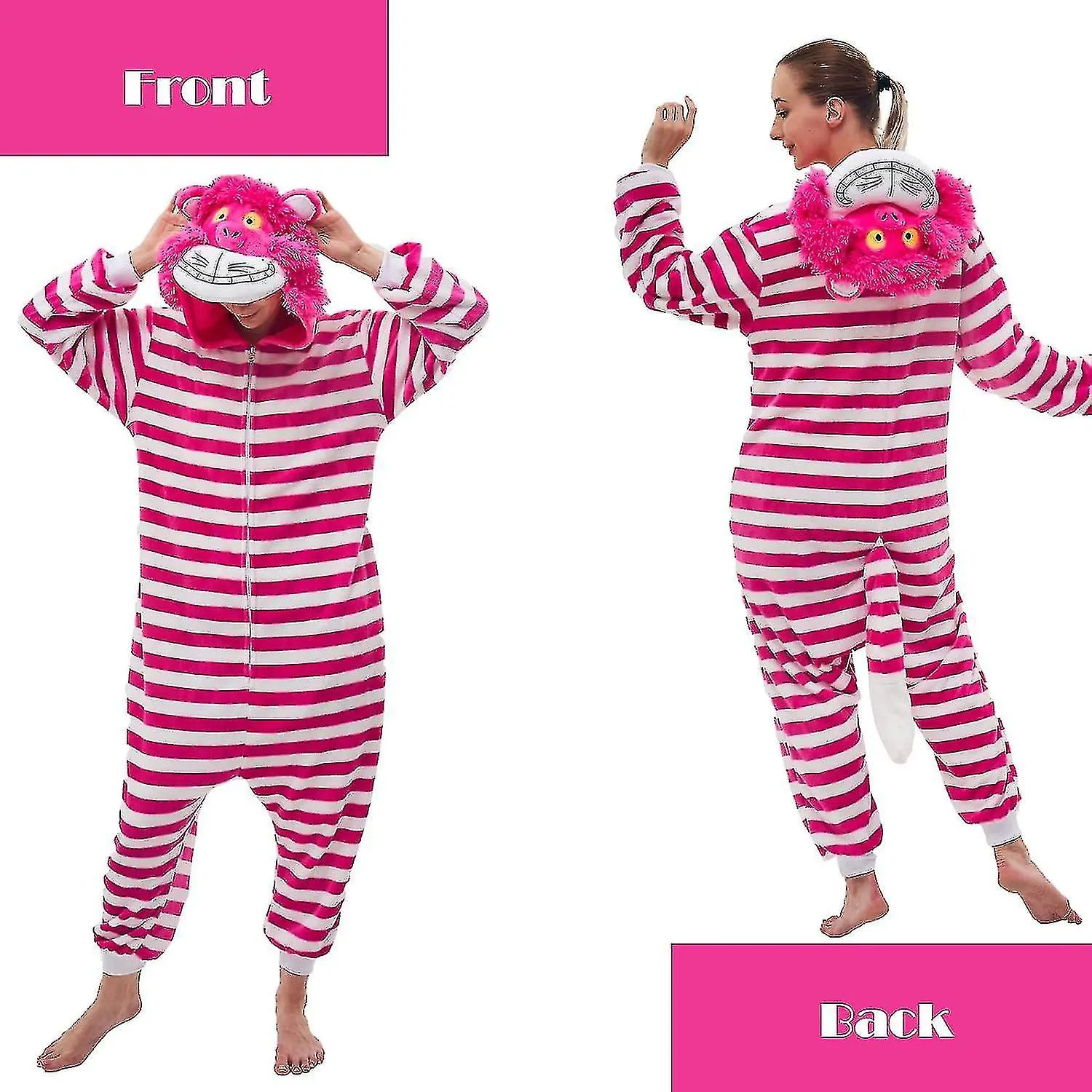 Gonaap Unisex Adulto Mameluco Pijama Animal One Piece Costume Cosplay Ropa de dormir