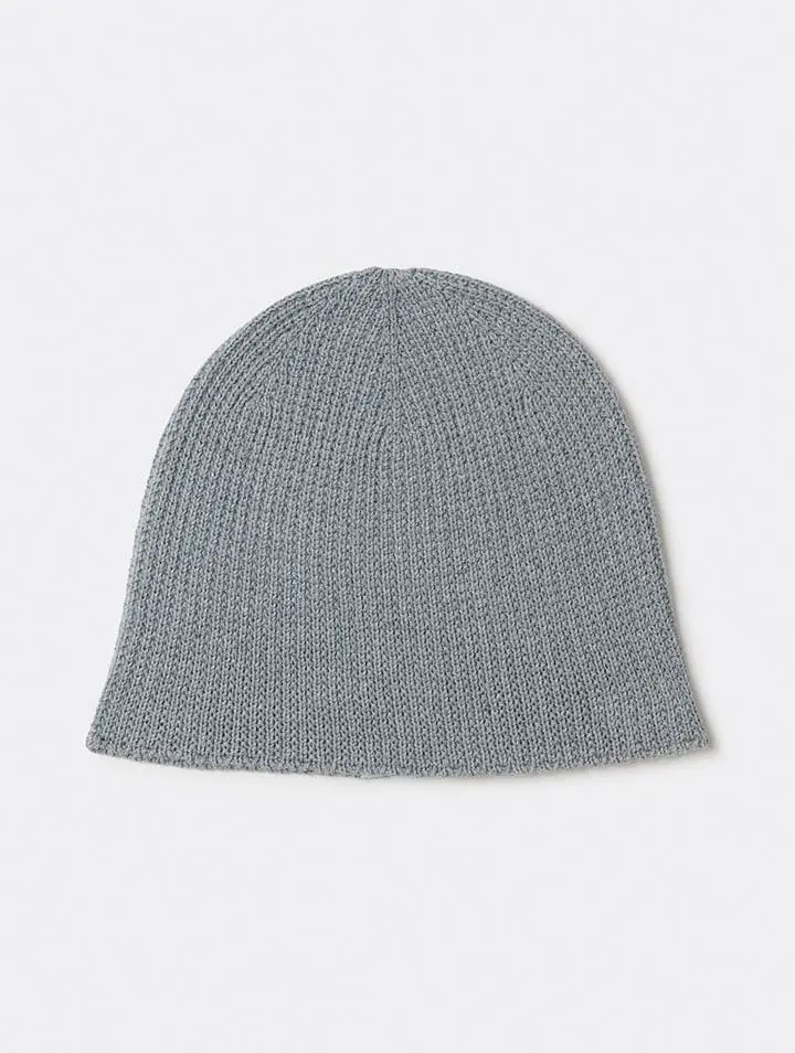 Gorro gris 100% sostenible