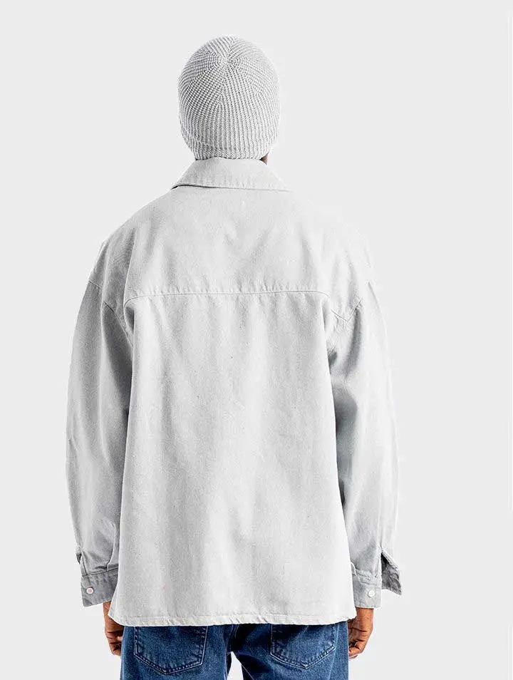 Gorro gris 100% sostenible