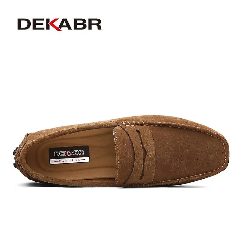 Gran tamaño 50 hombres mocasines suaves mocasines de alta calidad primavera otoño zapatos de cuero genuino hombres cálidos zapat