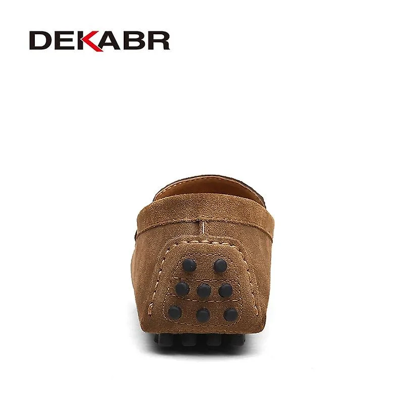 Gran tamaño 50 hombres mocasines suaves mocasines de alta calidad primavera otoño zapatos de cuero genuino hombres cálidos zapat