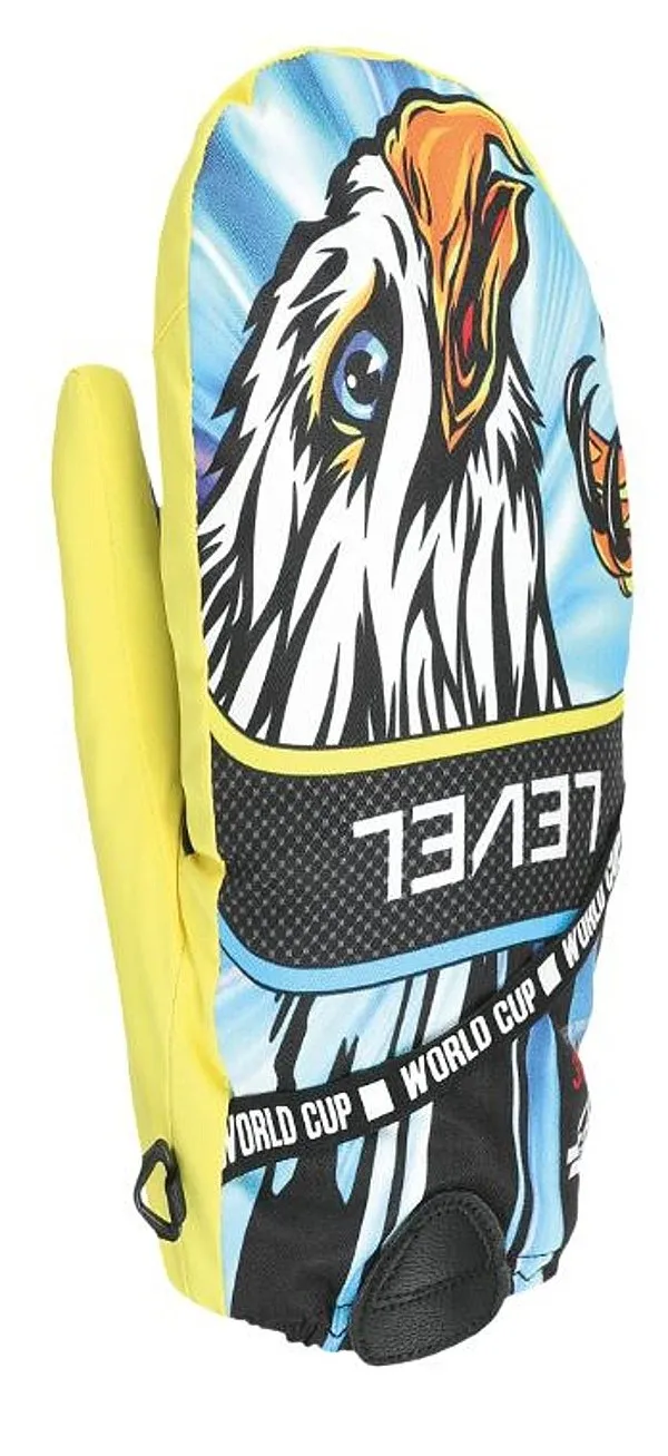 GUANTES LEVEL THERMO PLUS 3000 MITT  YELLOW/BLUE