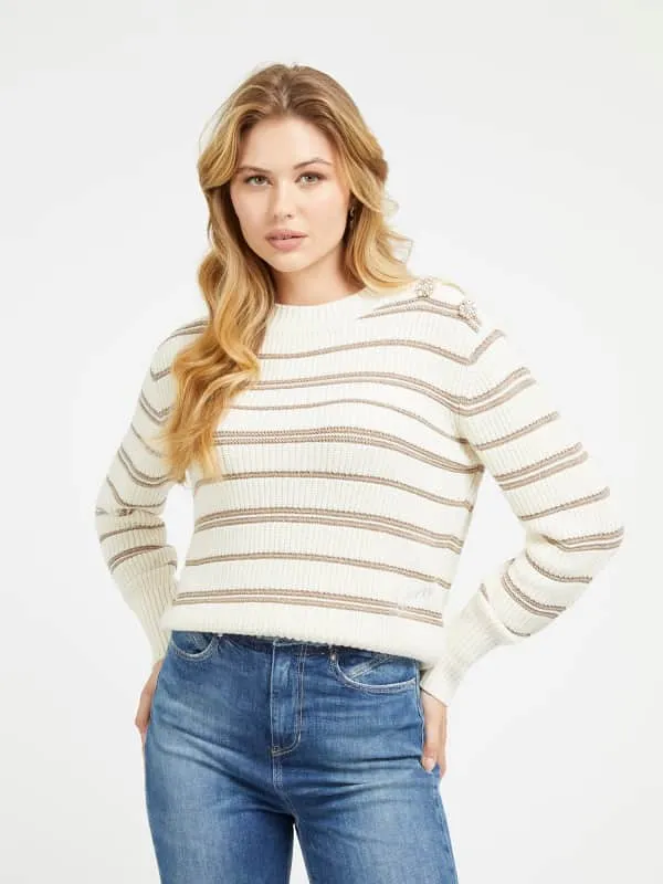 GUESS Striped Sweater