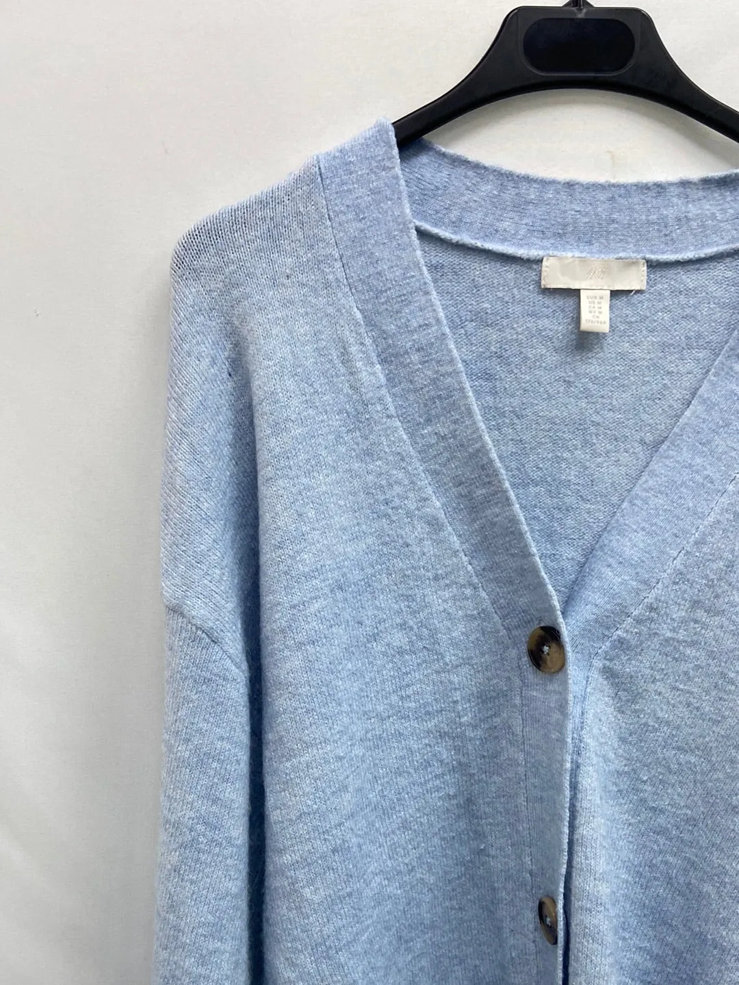 H&M.Cardigan azul T.M