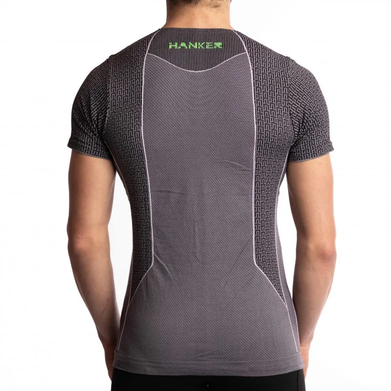HANKER Camiseta Manga Corta KANJI Rosa